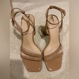 Sam Edelman Women's Nude Block Heels